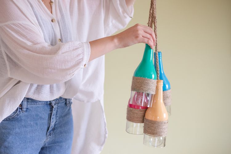 9 DIY Projects That Reuse Your Old Glass Bottles